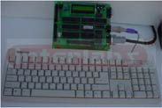 8085 MICROPROCESSOR TRAINER, LCD. MODEL IBL-85LCD